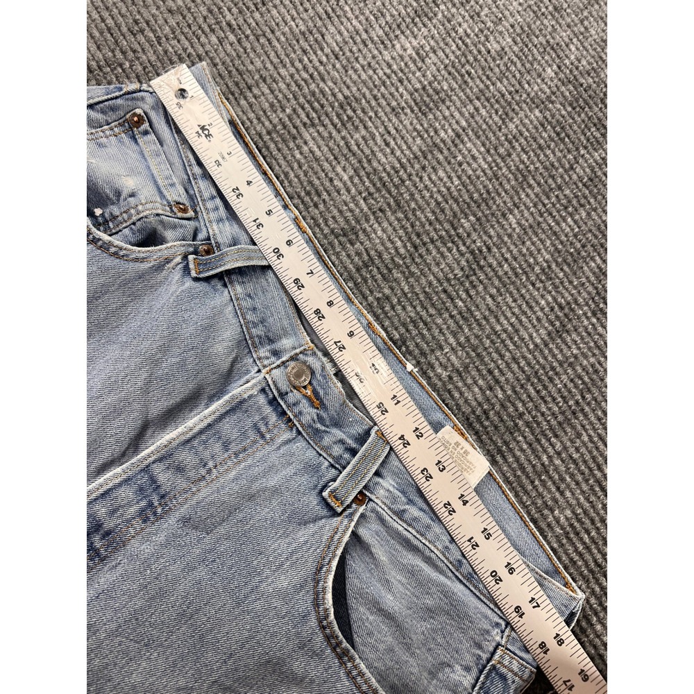 Vintage Levis 501 XX Jeans Mens 32x29 Light Wash USA Distressed Button Fly Denim - Picture 2 of 16